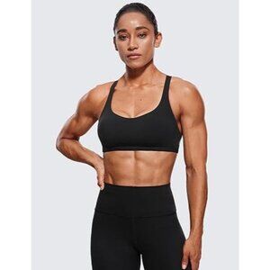 CRZ YOGA Womens Strappy Sports Bra - Size M, NWT